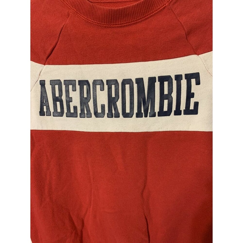 Abercrombie Kids Red Sz 11/12 Sweatshirt long sleeve t shirt pullover